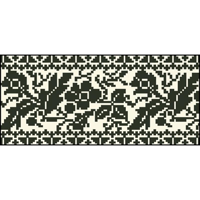 КЛ082шМ1301i Барвиста вишиванка Набір для вишивки друкованим хрестиком - Клатч Сокальська сучасна 21x13 см шовк, бежевий