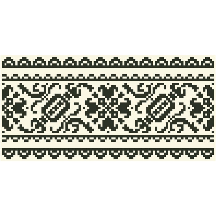 КЛ132дМ1301 Барвиста вишиванка Заготовка для вишивки - Клатч Сокальська святкова 21x13 см домоткане полотно, бежевий