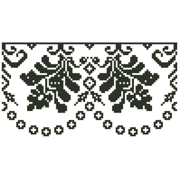 КЛ134хБ1301 Барвиста вишиванка Заготовка для вишивки - Клатч Сокальська старовинна 21x13 см батист, білий