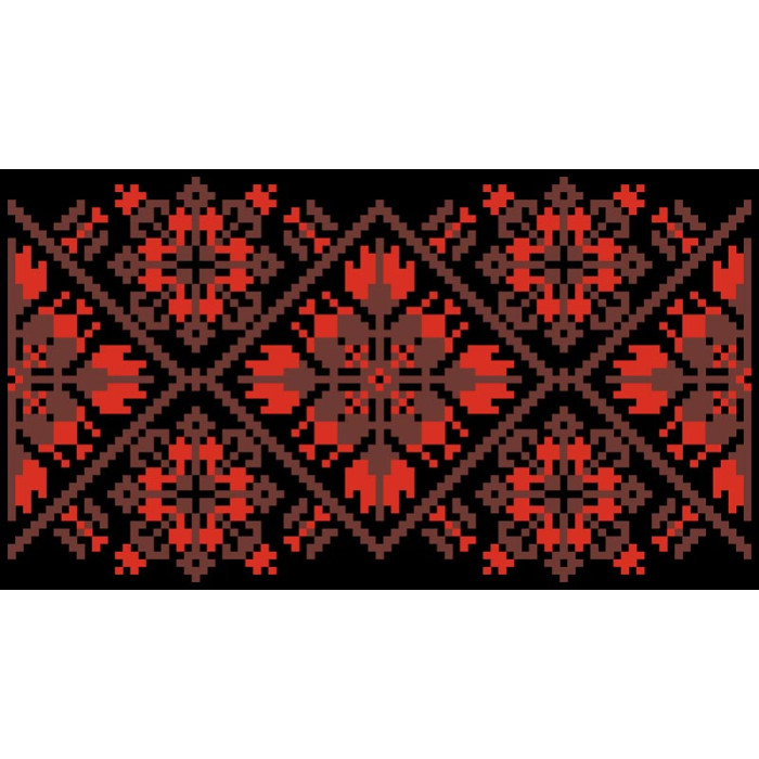 КЛ140шЧ1301 Барвиста вишиванка Заготовка для вишивки - Клатч Мами оберіг 21x13 см шовк, чорний