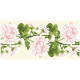 КЛ186кМ1301k Барвиста вишиванка Набір для вишивки бісером - Клатч Ніжні хризантеми 21x13 см атлас, бежевий