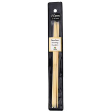 KND080250 Tulip Спиці шкарпеткові Bamboo 2,5 мм - 20 см, бамбук
