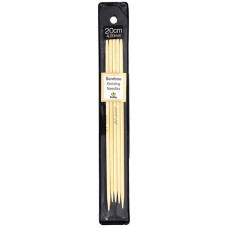 KND080400 Tulip Спиці шкарпеткові Bamboo 4 мм - 20 см, бамбук