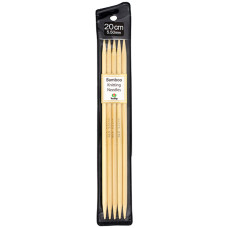 KND080550 Tulip Спиці шкарпеткові Bamboo 5,5 мм - 20 см, бамбук