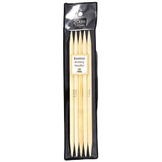 KND080700 Tulip Спиці шкарпеткові Bamboo 7 мм - 20 см, бамбук