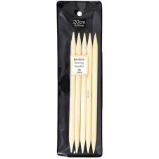 KND080900 Tulip Спиці шкарпеткові Bamboo 9 мм - 20 см, бамбук