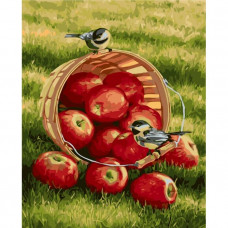 KHO2469 Хрусткі яблучка. Ideyka. Картина за номерами (Ідейка КНО2469)