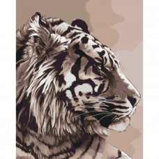 KHO2496 Амурський тигр. Ideyka. Картина за номерами (Ідейка КНО2496)