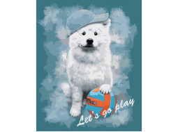 KHO4180 Давай пограємо. Ideyka. Картина за номерами (Ідейка КНО4180)