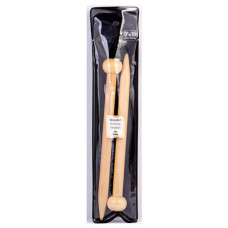 KNS091500 Tulip Спиці прямі Bamboo 15 мм - 23 см, бамбук, з фіксаторами