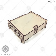КП_112 Коробка для подарунків. Virena. Заготовка під вишивку бісером