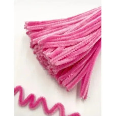 KR-04 Чарівна Мить Синельний дріт 6x300 мм - рожевий (в упаковці 100 шт) KR-04 Чарівна Мить Синельний дріт 6x300 мм - рожевий (в упаковці 100 шт)