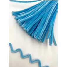 KR-33 Чарівна Мить Синельний дріт 6x300 мм - блакитний (в упаковці 100 шт) KR-33 Чарівна Мить Синельний дріт 6x300 мм - блакитний (в упаковці 100 шт)