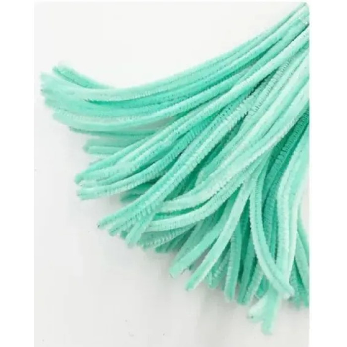 KR-49 Чарівна Мить Синельний дріт 6x300 мм - бірюзовий (в упаковці 100 шт) KR-49 Чарівна Мить Синельний дріт 6x300 мм - бірюзовий (в упаковці 100 шт)