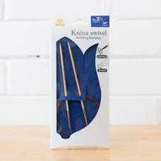 KS-1000300 Tulip Спиці кругові Knina Swivel 3 мм - 100 см, бамбук