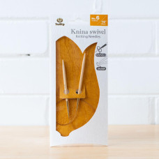 KS-400400 Tulip Спиці кругові Knina Swivel 4 мм - 40 см, бамбук