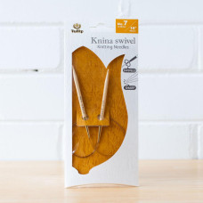 KS-400450 Tulip Спиці кругові Knina Swivel 4,5 мм - 40 см, бамбук