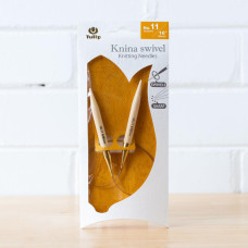 KS-400800 Tulip Спиці кругові Knina Swivel 8 мм - 40 см, бамбук