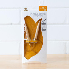 KS-400900 Tulip Спиці кругові Knina Swivel 9 мм - 40 см, бамбук
