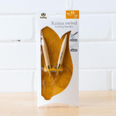 KS-401000 Tulip Спиці кругові Knina Swivel 10 мм - 40 см, бамбук