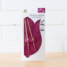 KS-800300 Tulip Спиці кругові Knina Swivel 3 мм - 80 см, бамбук