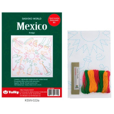 KSW-022e Tulip Набір для вишивки у техніці сашико Mexico Amigo