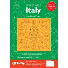 KSW-029e Tulip Набір для вишивки у техніці сашико Italy Little Birds of Assisi