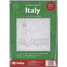 KSW-031e Tulip Набір для вишивки у техніці сашико Italy Puppet Boy from Florence