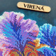КВ_3012 Іриси, 29,5х29,5 см. Virena. Схема для вишивання бісером на габардині