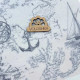 Канва КЗ16_30х40_2068 Voloshka Канва Zweigart з фоновим малюнком Aida 16, 30х40 см