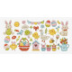 L9980 Letistitch Набір для вишивки рахунковим хрестиком - Easter Sampler 40x19 см, Aida 16