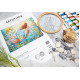 L9981 Letistitch Набір для вишивки рахунковим хрестиком - Mermaid Dreams 36x27 см, Aida 16