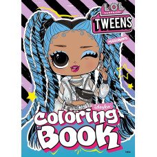 LCB28 Ideyka Книжка-розмальовка зі стікерами - Skate Dance 3 Tweens, 21x29 см