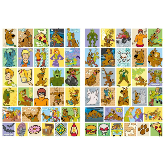 LCB42 Ideyka Книжка - розмальовка зі стікерами - WB Scooby-Doo, 21x29 см