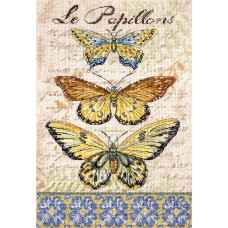 LETI 975 Vintage Wings-Le Papillons. Letistitch. Набір для вишивки хрестом(Знятий з виробництва)