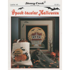 LFT048 Stoney Creek Схема для вишивки рахунковим хрестиком - Spook-tacular Halloween, папір