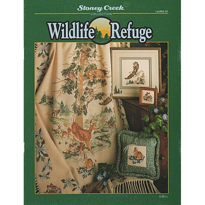 LFT065 Stoney Creek Схема для вишивки рахунковим хрестиком - Wildlife Refuge, папір