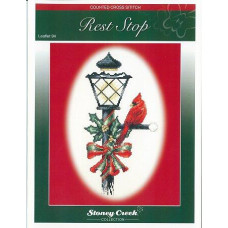 LFT094 Stoney Creek Схема для вишивки рахунковим хрестиком - Rest Stop, папір