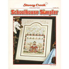 LFT101 Stoney Creek Схема для вишивки рахунковим хрестиком - Schoolhouse Sampler, папір