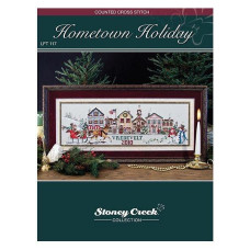LFT117 Stoney Creek Схема для вишивки рахунковим хрестиком - Hometown Holiday, папір