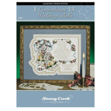 LFT123 Stoney Creek Паперова схема для вишивки рахунковим хрестиком - Wedding Bells
