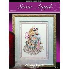 LFT142 Stoney Creek Схема для вишивки рахунковим хрестиком - Snow Angel, папір