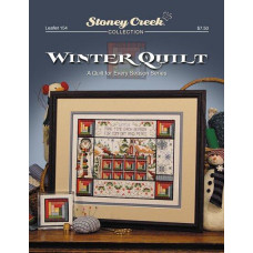 LFT154 Stoney Creek Схема для вишивки рахунковим хрестиком - Winter Quilt, папір