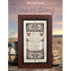 LFT184 Stoney Creek Схема для вишивки рахунковим хрестиком - Trail of Song, папір