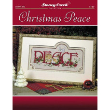 LFT212 Stoney Creek Схема для вишивки рахунковим хрестиком - Christmas Peace, папір