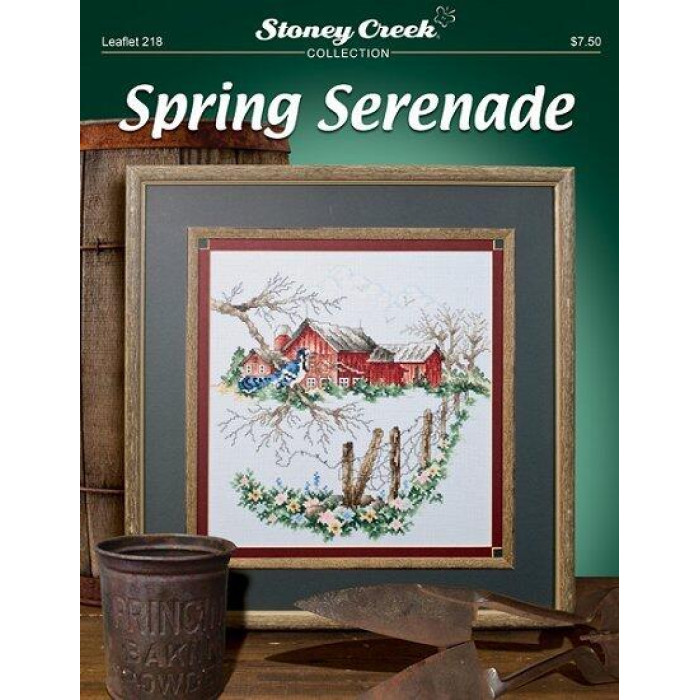LFT218 Stoney Creek Схема для вишивки рахунковим хрестиком - Spring Serenade, папір