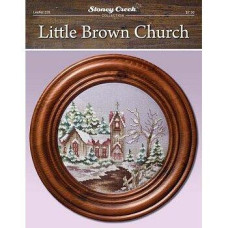 LFT229 Stoney Creek Схема для вишивки рахунковим хрестиком - Little Brown Church, папір