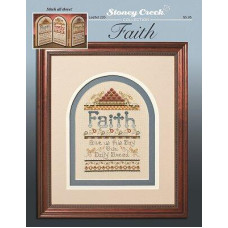 LFT235 Stoney Creek Паперова схема для вишивки рахунковим хрестиком - Faith