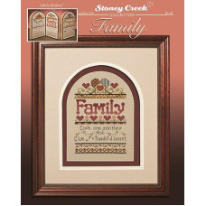 LFT236 Stoney Creek Паперова схема для вишивки рахунковим хрестиком - Family