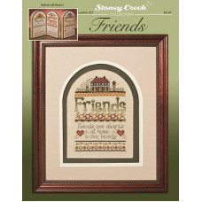 LFT237 Stoney Creek Паперова схема для вишивки рахунковим хрестиком - Friend